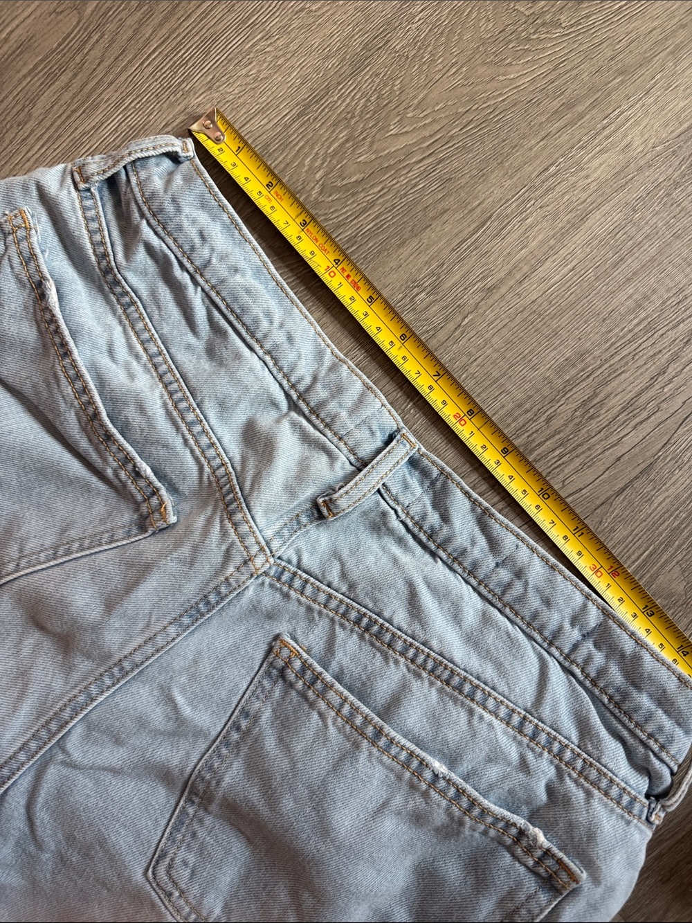 Universal Thread Light Blue Distressed Boyfriend Jeans - Picture 9 of 12